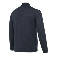 Merino Half Zip svetr - Ebony