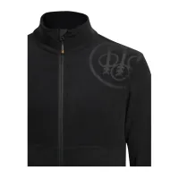 HP Logo Full Zip Fleece mikina - Black